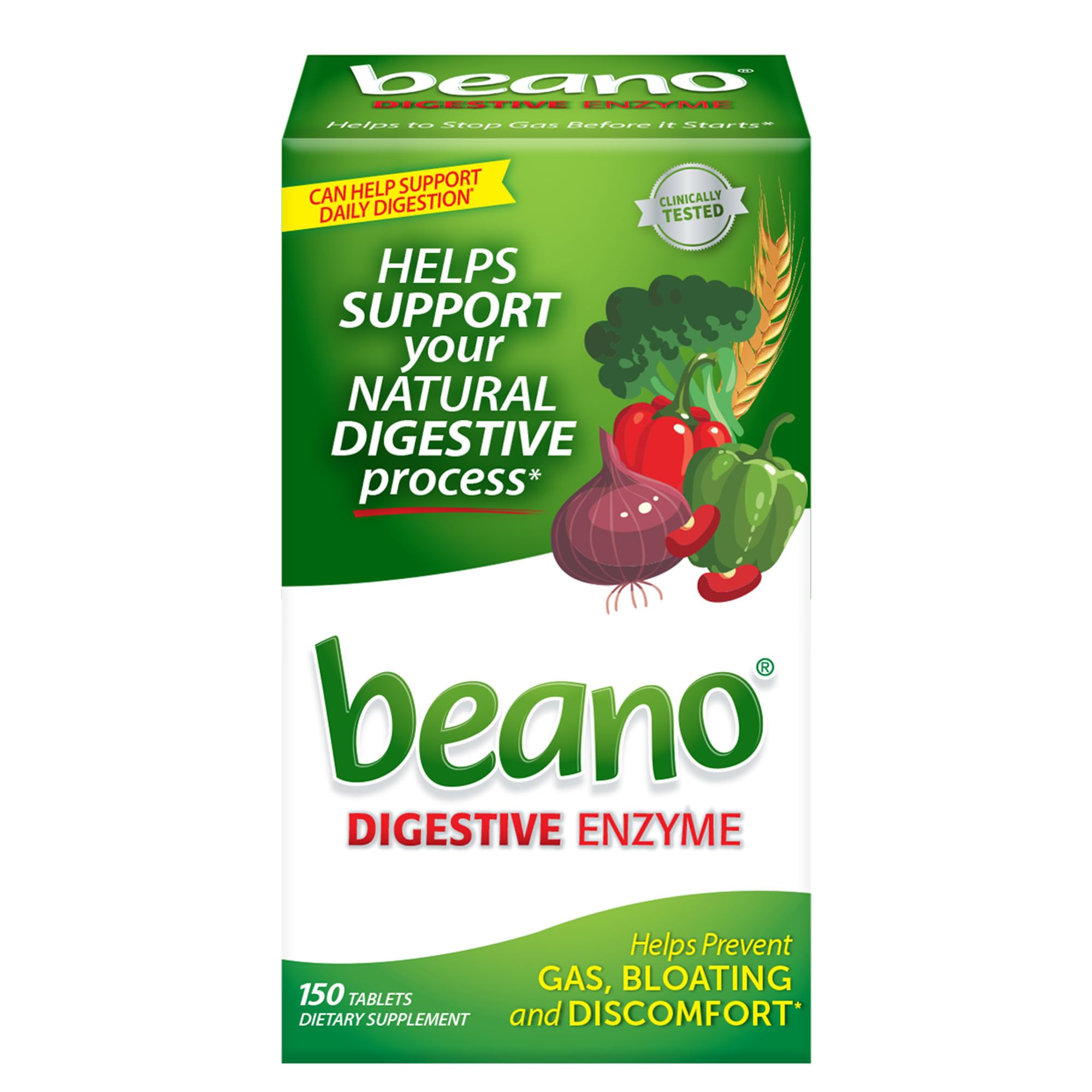 Beano Digestive Enzymes Tablet – 150 tablets