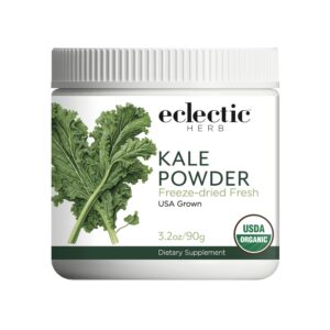 Eclectic Herb – Organic Kale Greens Powders – 3.2 oz