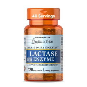 Puritan’s Pride Digestive Enzymes Softgel – 120 softgels