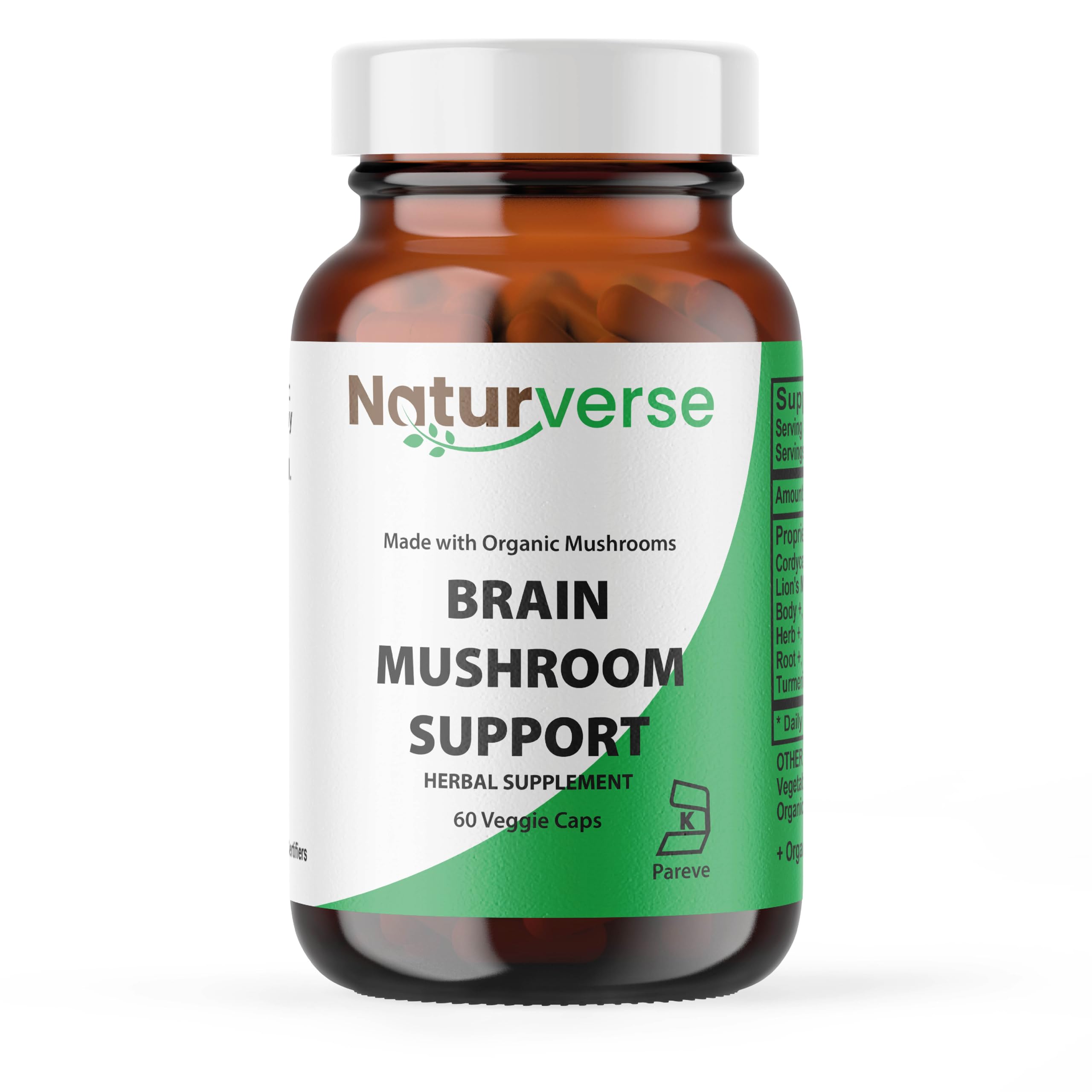 Brain Mushroom Supplements Capsule