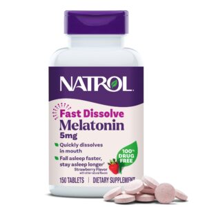 Natrol Melatonin 5 mg Tablet – 150 count