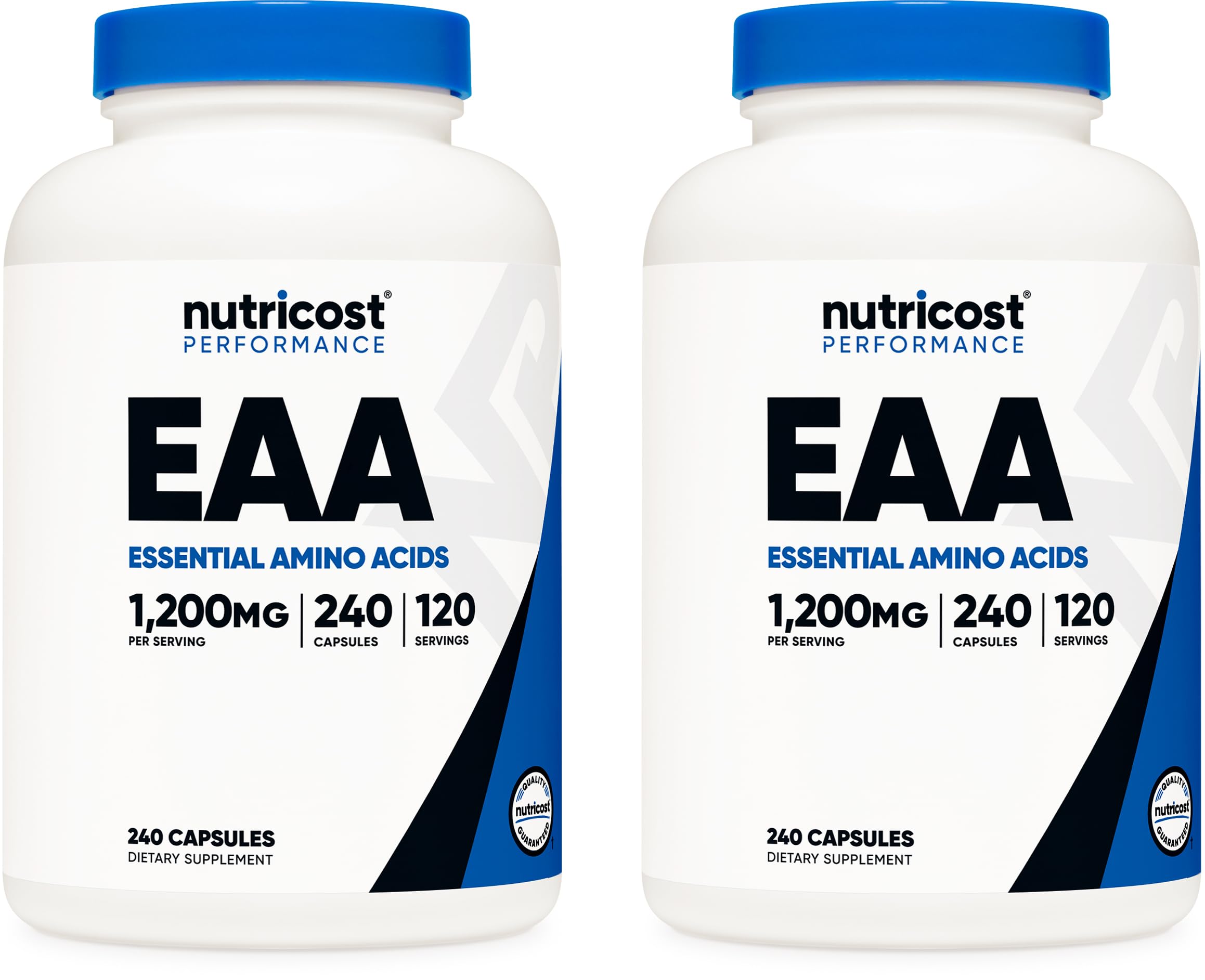 Nutricost EAAs 1200 mg Capsule – 120 servings