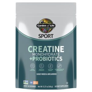 Garden of Life Creatine monohydrate Powder – 60 servings