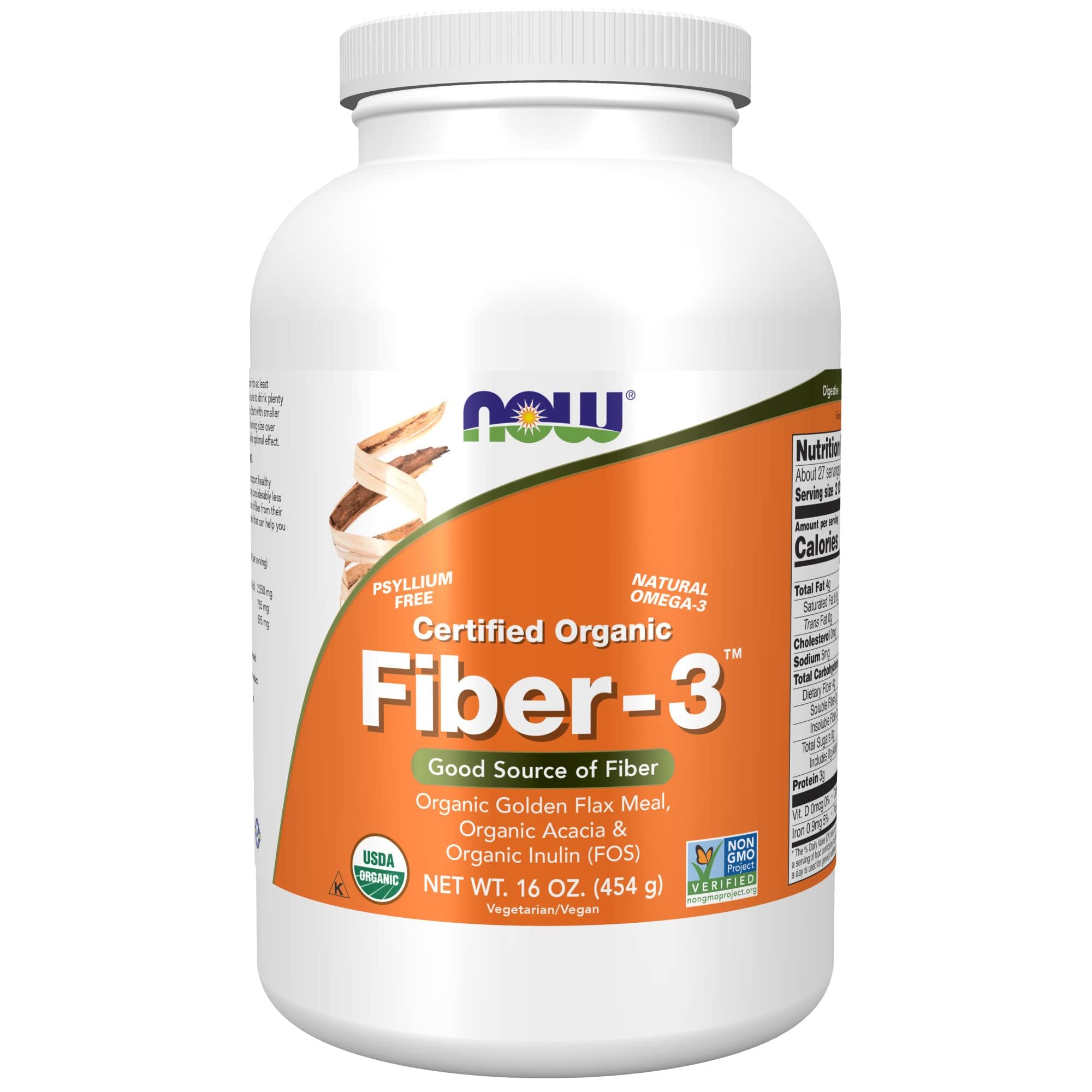 NOW Supplements Psyllium fibre
