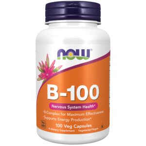NOW Foods B Vitamins Capsule – 100 capsules