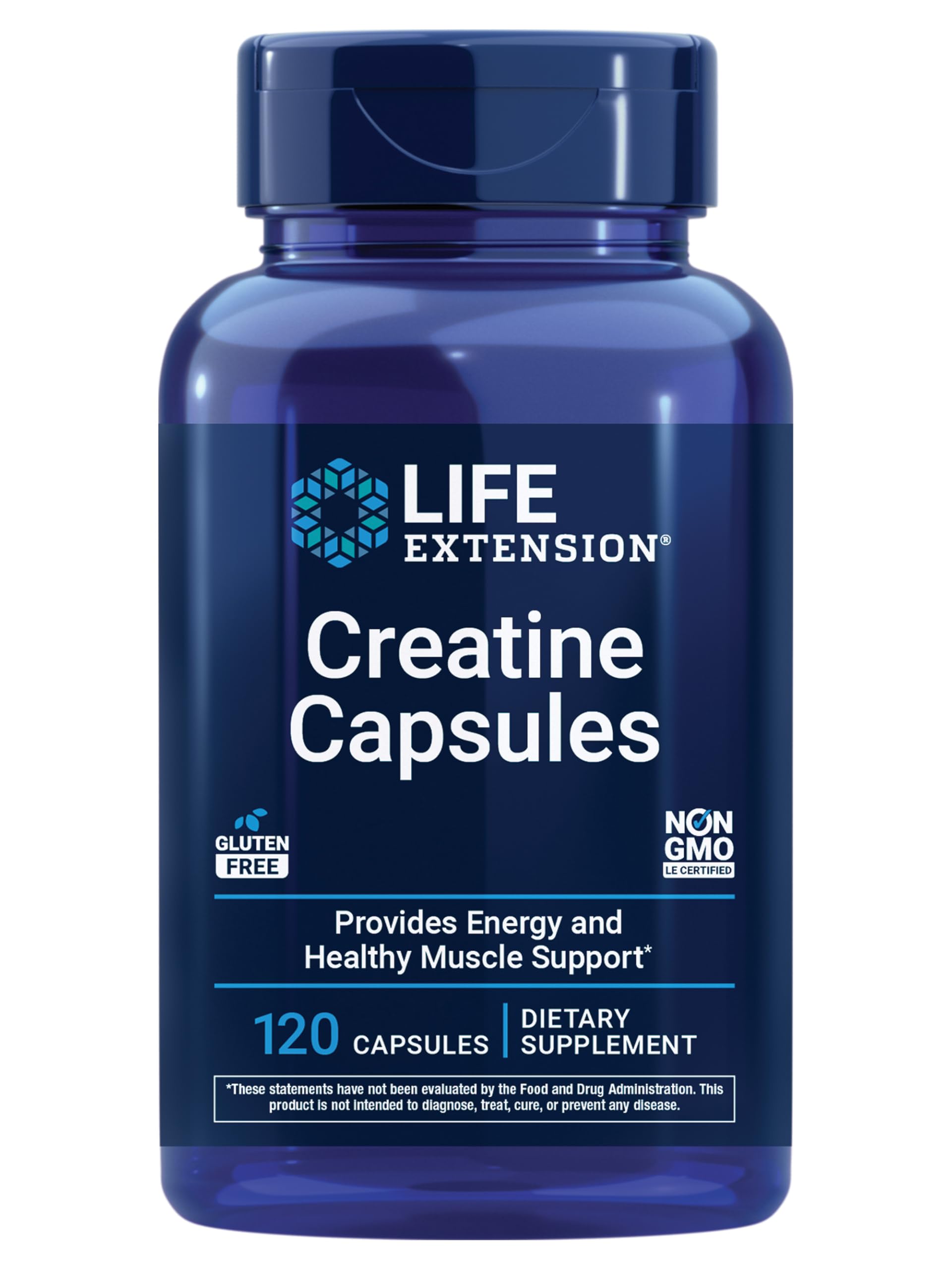 Life Extension Creatine monohydrate Capsule – 120 capsules