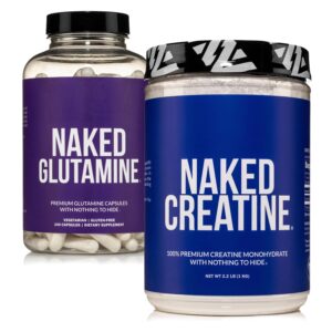 NAKED Pure Micronized Creatine monohydrate Capsule – 240 capsules