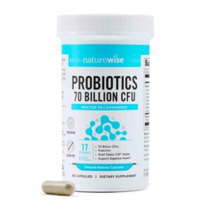 NatureWise Probiotics 70 Billion CFU Probiotics 70 Billion Capsule – 60 capsules