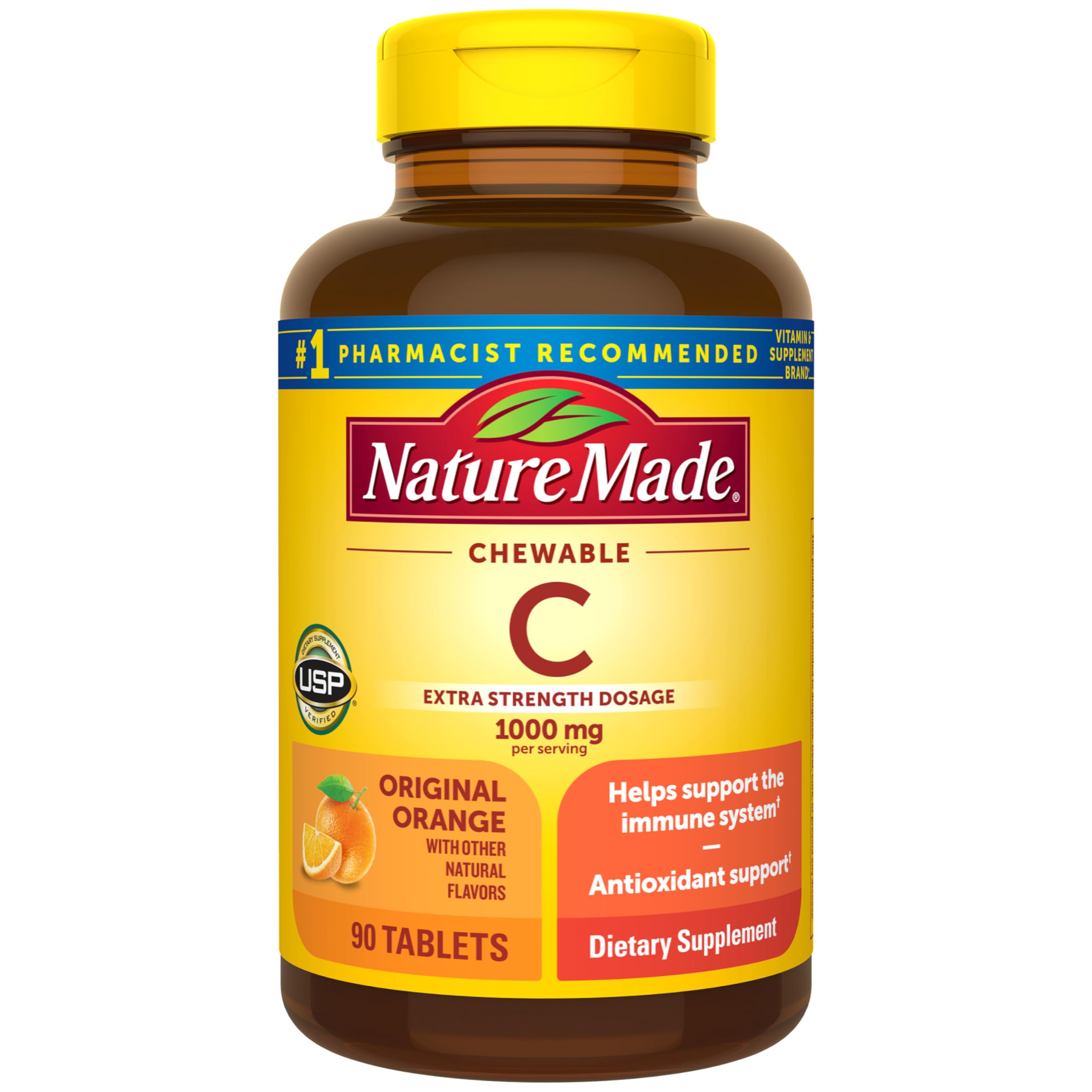 Nature Made Vitamin C 1000 mg Tablet – 90 tablets