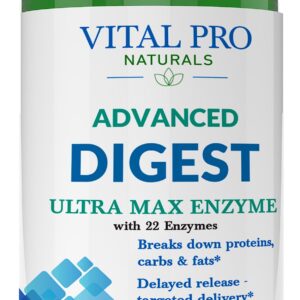 Vital Pro Naturals – Advanced Digestive Enzymes Capsule – 90 capsules