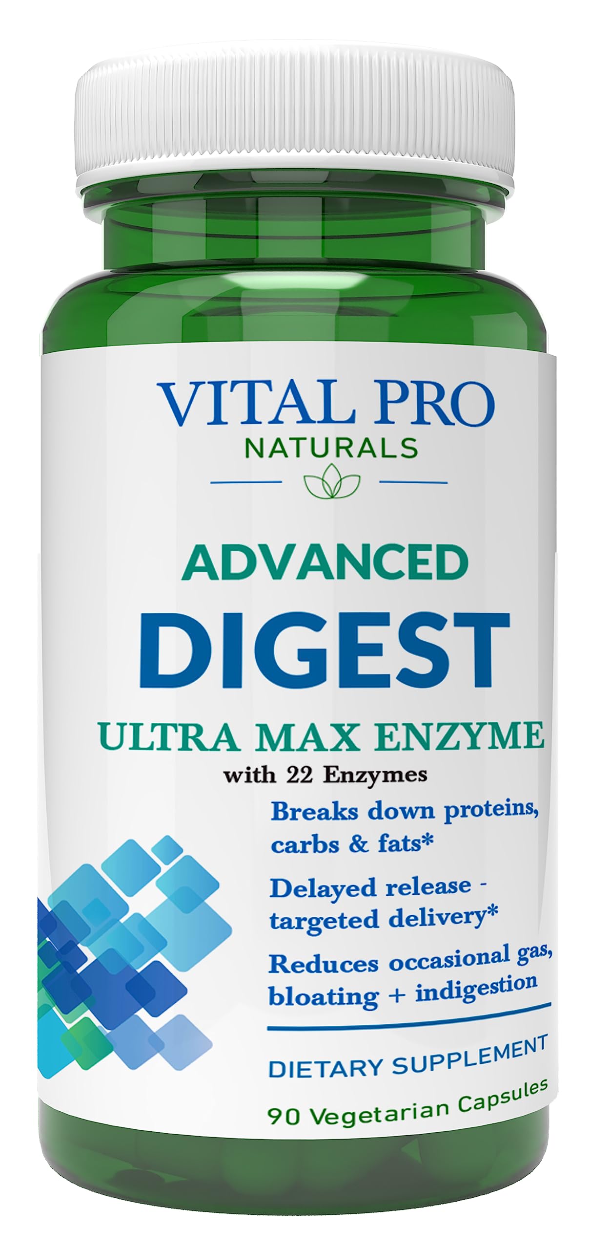 Vital Pro Naturals – Advanced Digestive Enzymes Capsule – 90 capsules