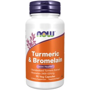 NOW Foods Turmeric Capsule – 90 capsules