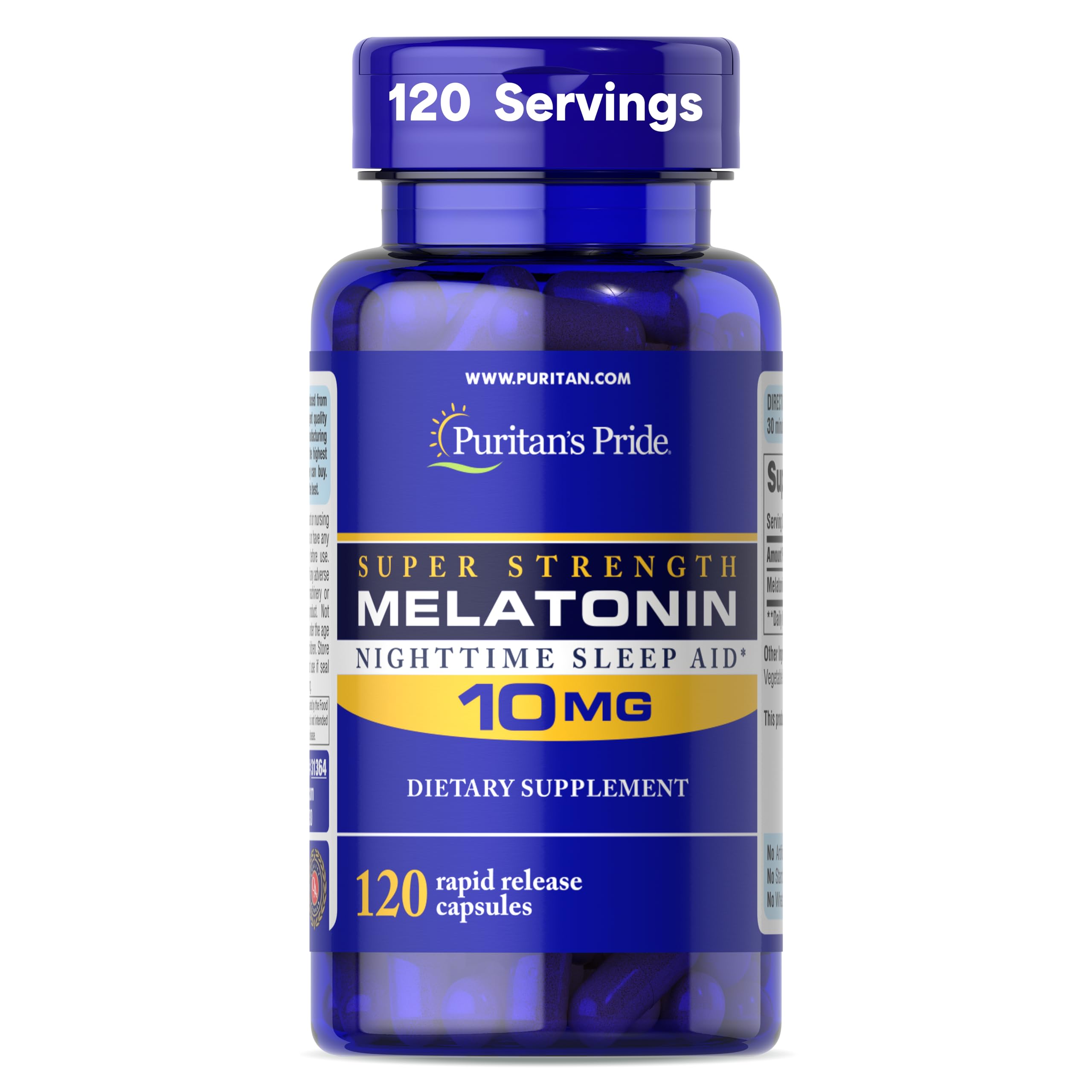 Puritan's Pride Melatonin 10 mg