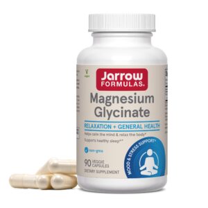 Jarrow Magnesium glycinate/bisglycinate Capsule – 90 capsules