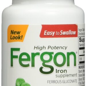 Fergon High Potency Iron Tablet – 100 count