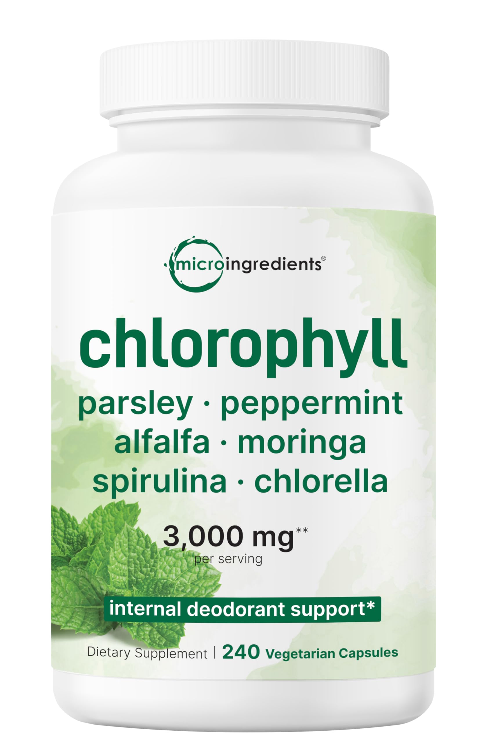 Micro Ingredients Spirulina Capsule – 240 capsules