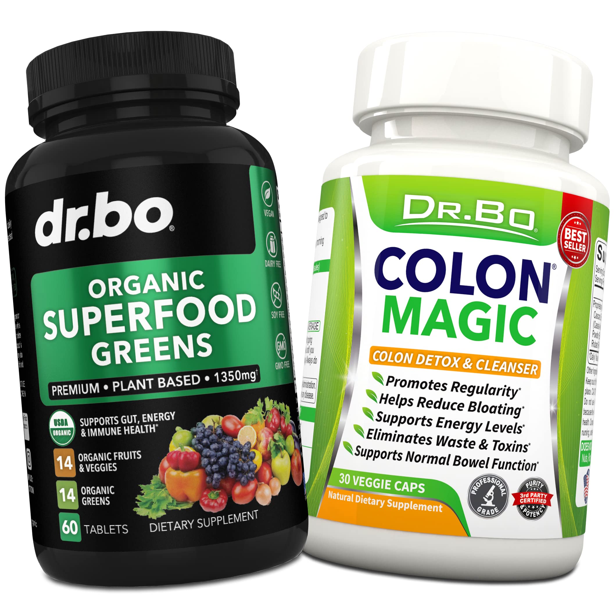 Organic Superfood Greens Powders