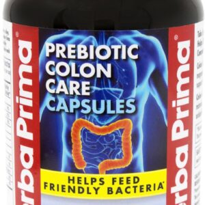 Yerba Prima Prebiotics Colon Care Fibre Capsule – 180 capsules