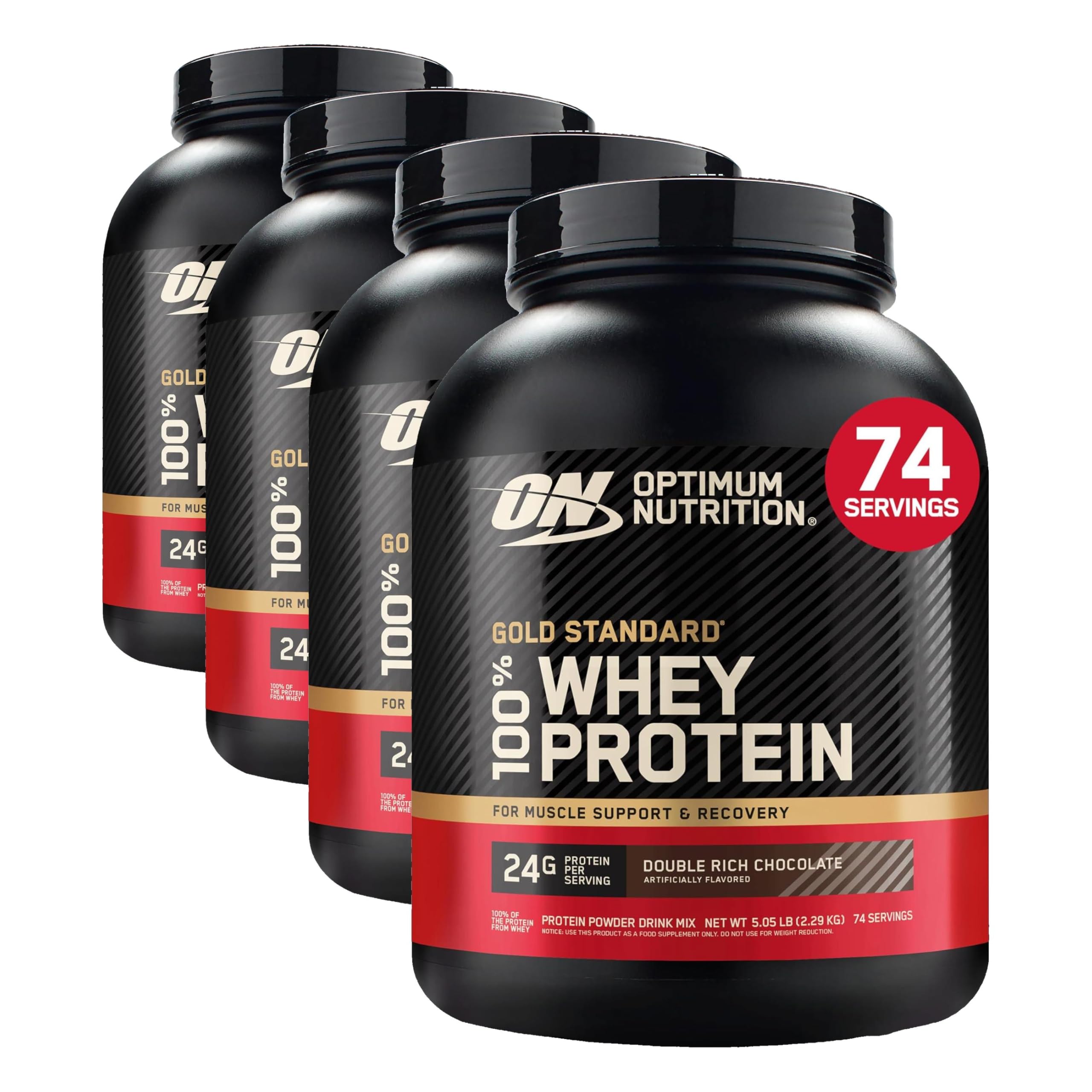 Optimum Nutrition Whey Protein Powder – 5 Pound