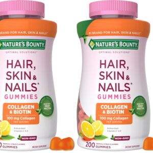 Nature’s Bounty Hair Supplements 100 mg Gummy – 100 servings