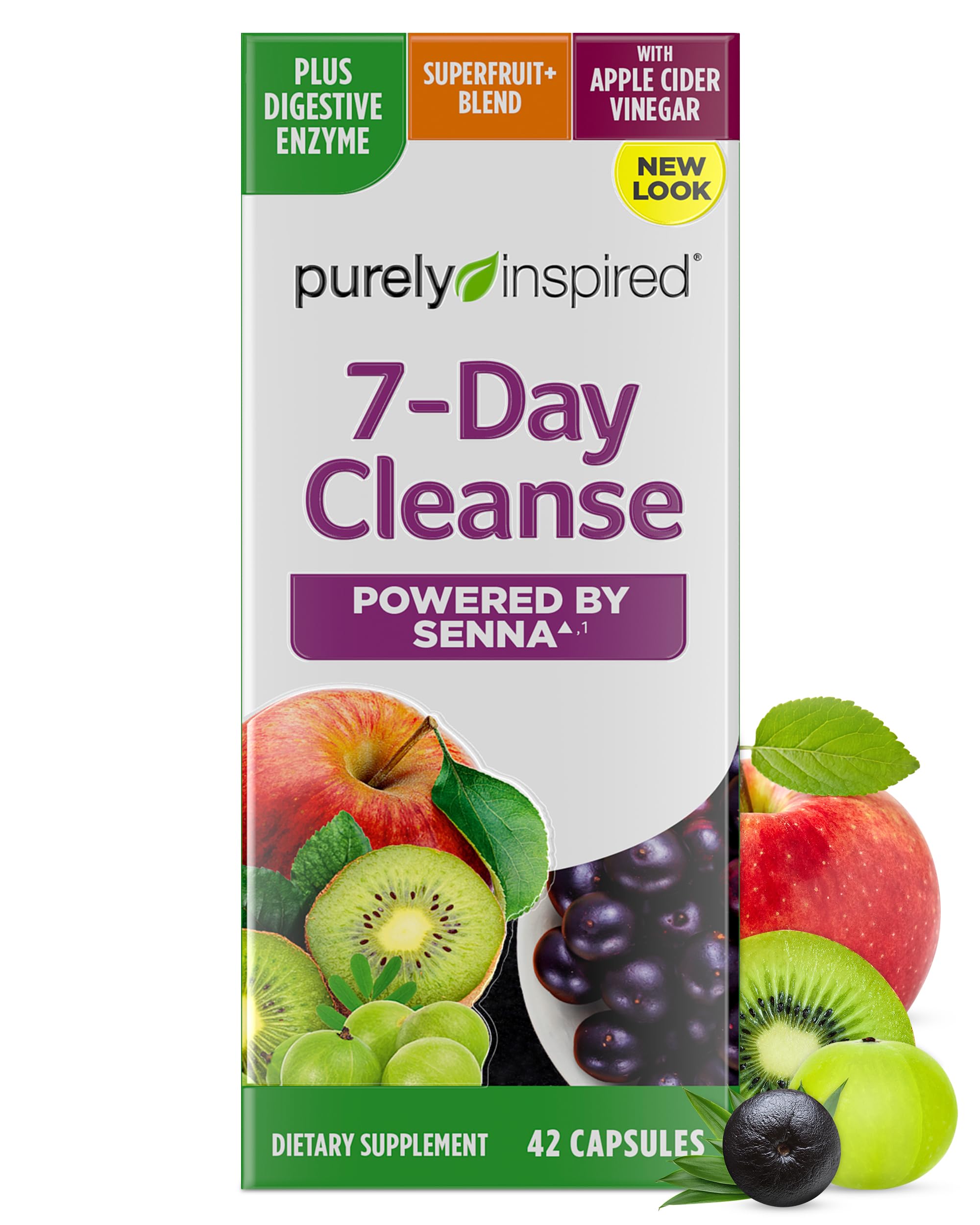 Purely Inspired 7-Day Detox Cleanse Digestive Enzymes