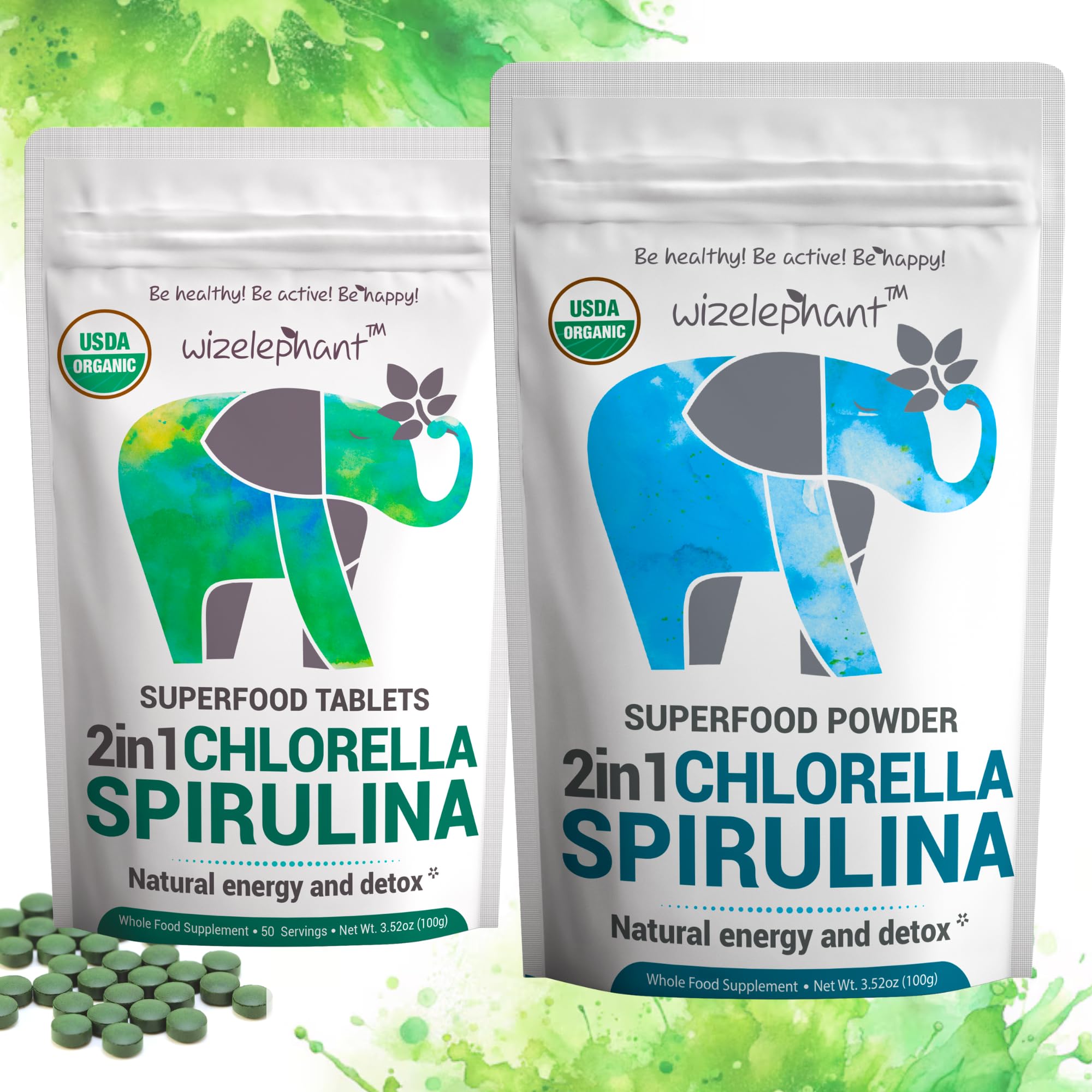 Chlorella Spirulina Tablet