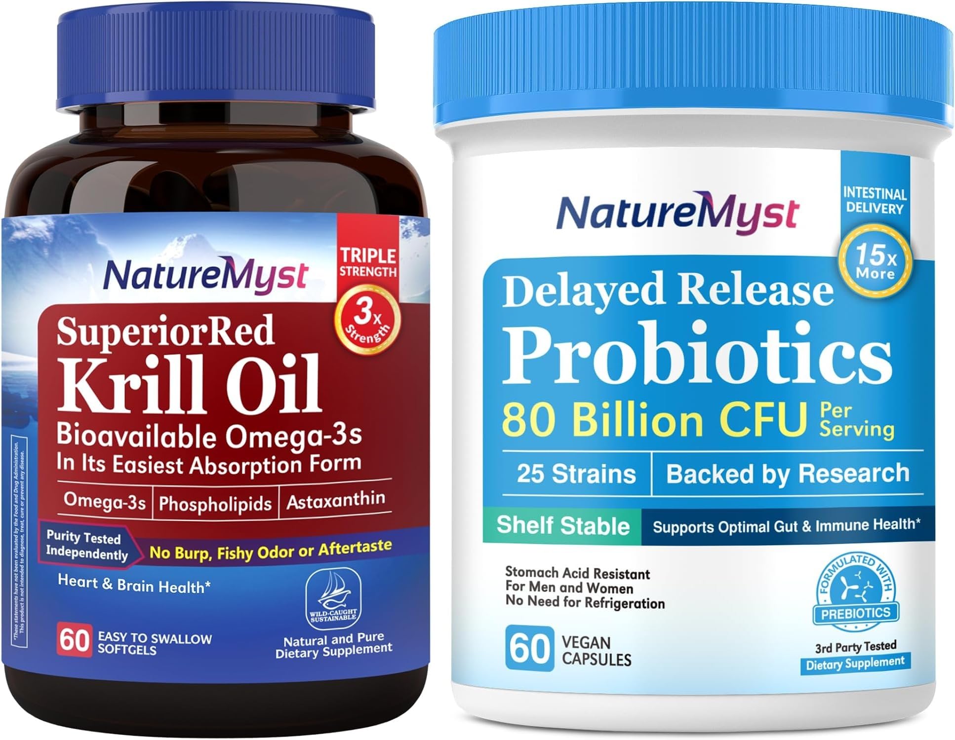 Krill oil omega-3 80 Billion Softgel – 60 capsules
