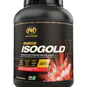 PVL ISO GOLD – Grass Whey Protein Powder – 5 Lbs