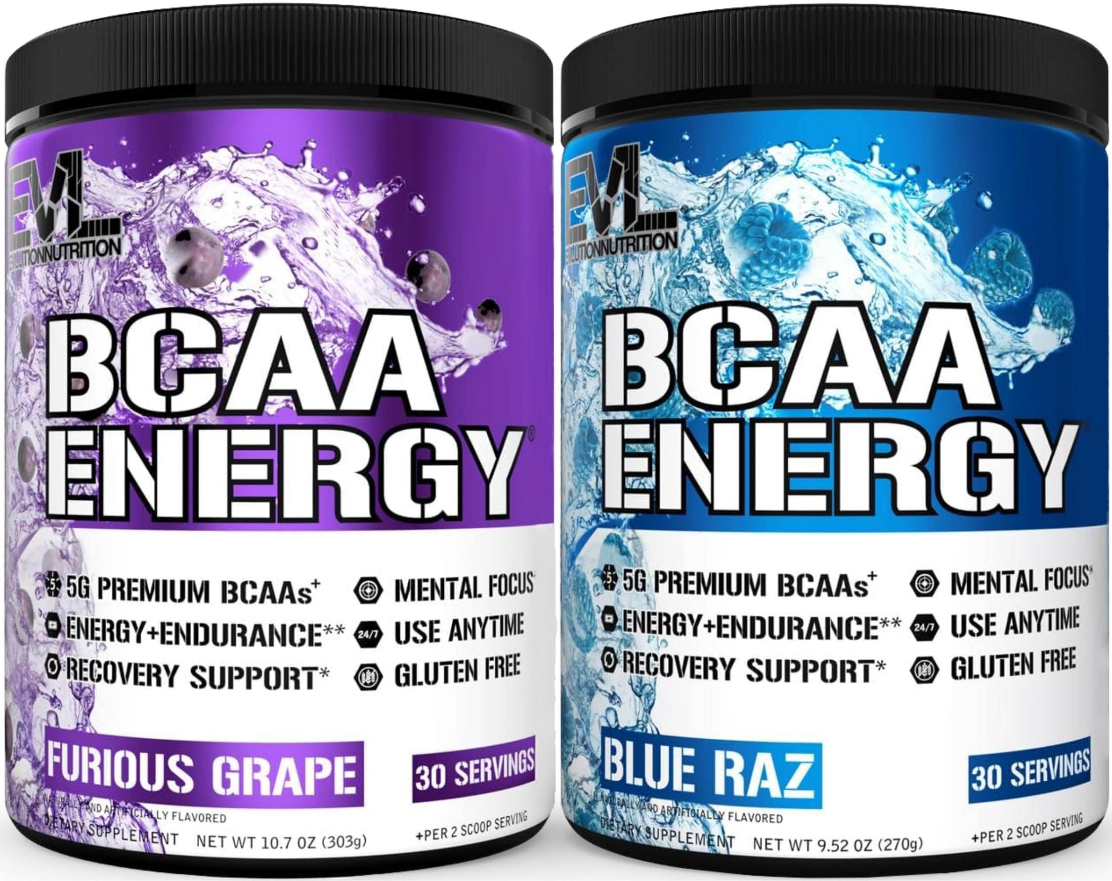 Evlution Replenishing BCAAs BCAAs Powder – 30 servings