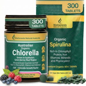 Biogenesis Australian Superfood Duo – Algal omega-3 200 mg Tablet – 300 tablets