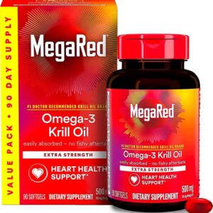 MegaRed Antarctic Fish oil omega-3 500 mg Softgel