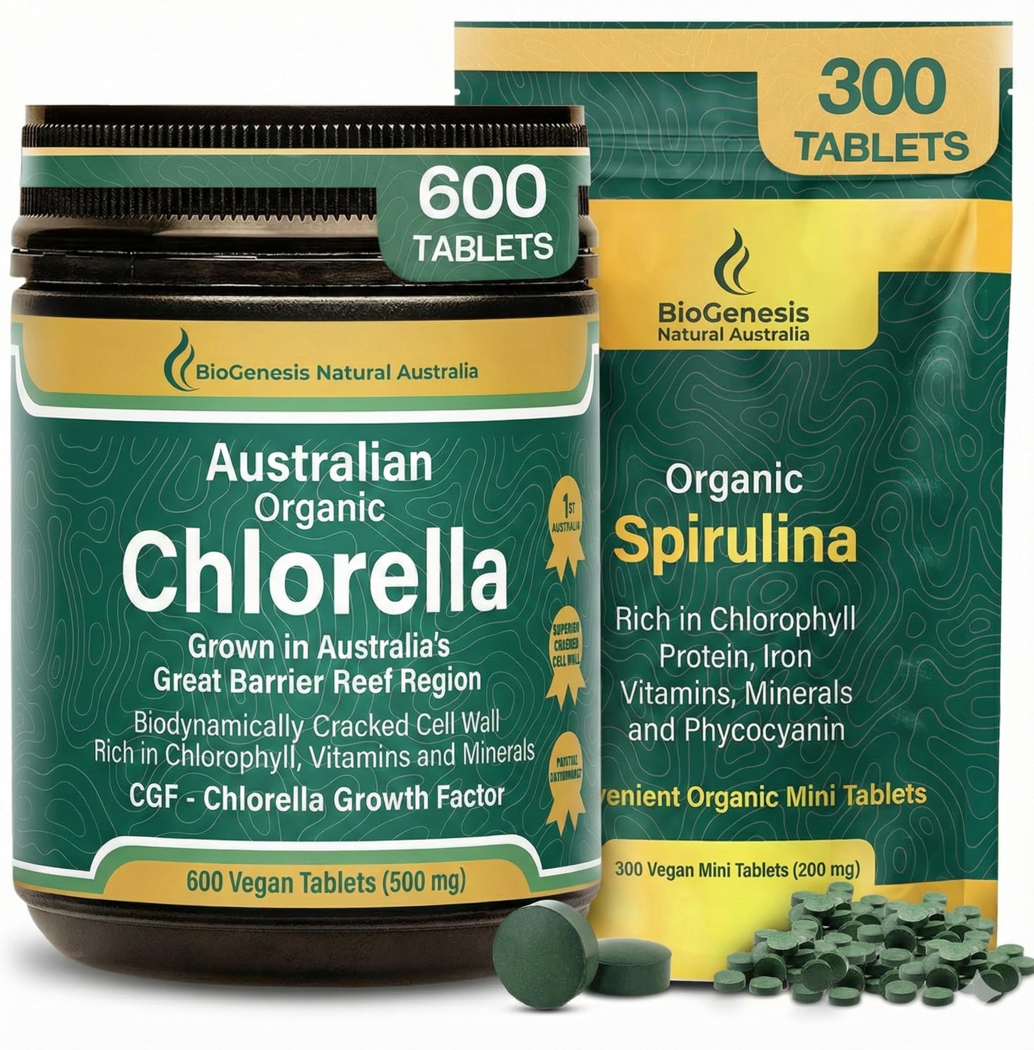 Biogenesis Organic Spirulina