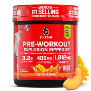 Six Star Pre-Workout – 30 servings