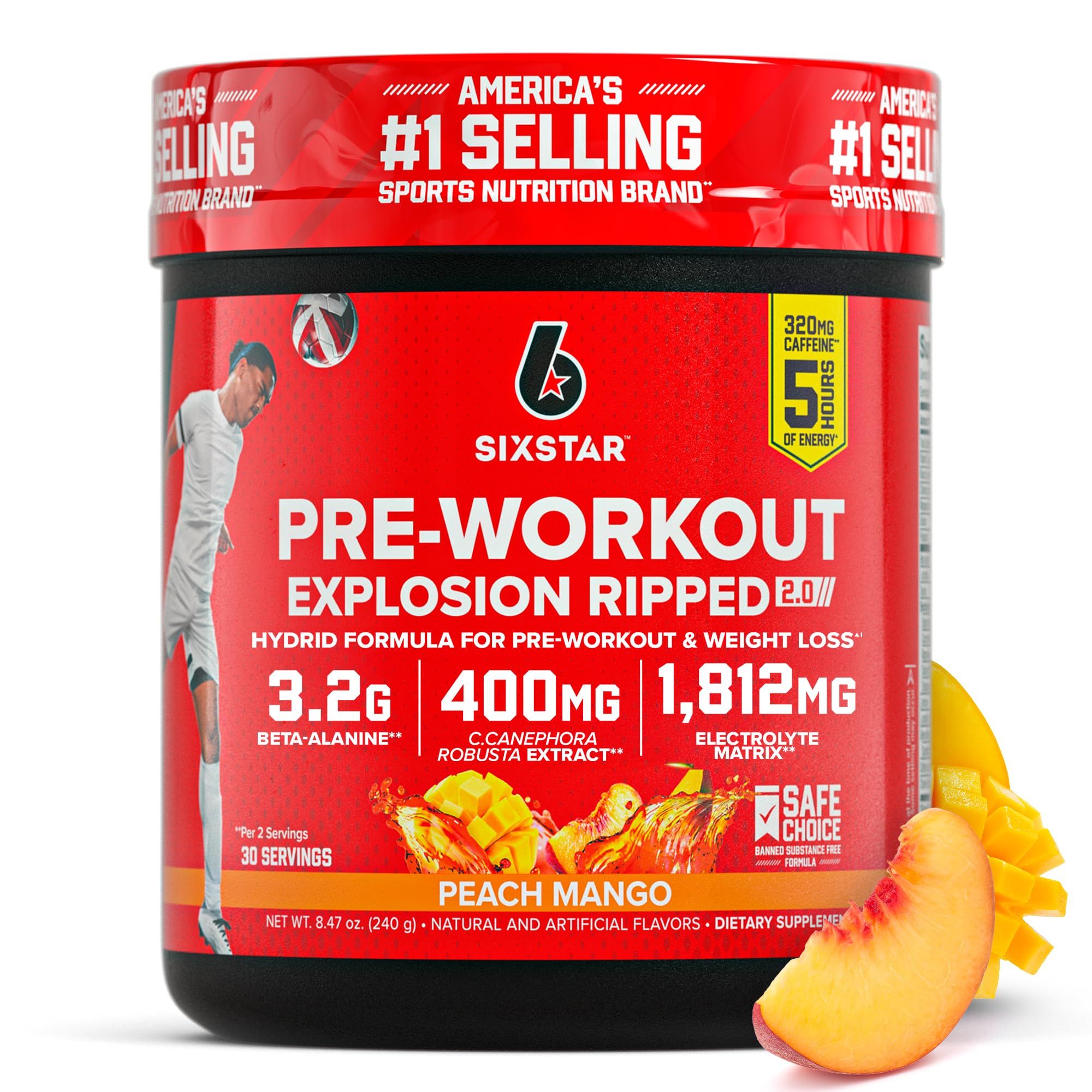Six Star Pre-Workout – 30 servings