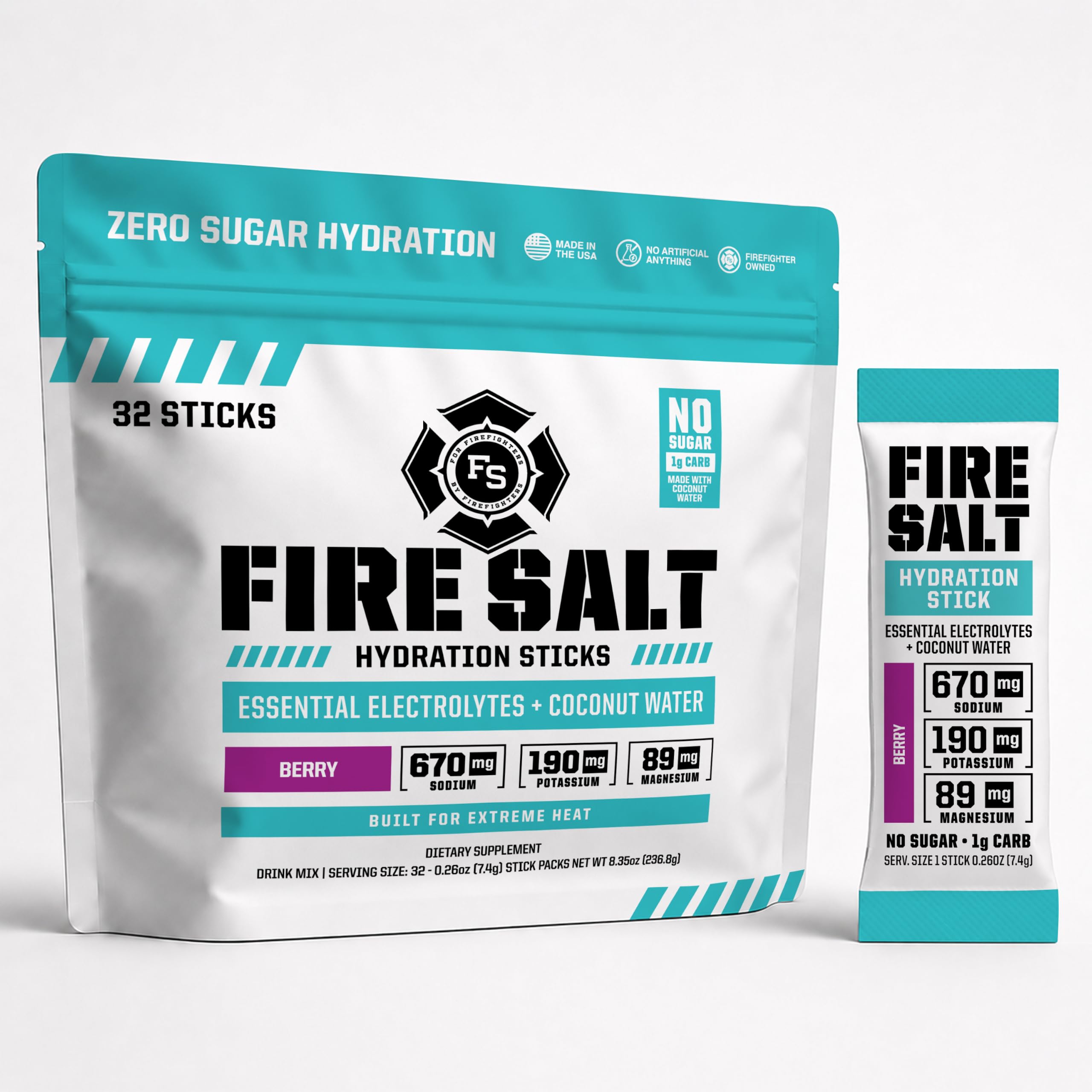 Fire Salt Berry Electrolytes – 32 count