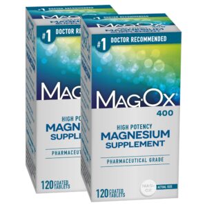 Mag-Ox High Potency Magnesium Tablet – 120 count