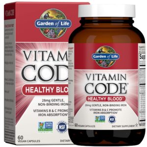 Garden of Life Iron Capsule – 60 capsules
