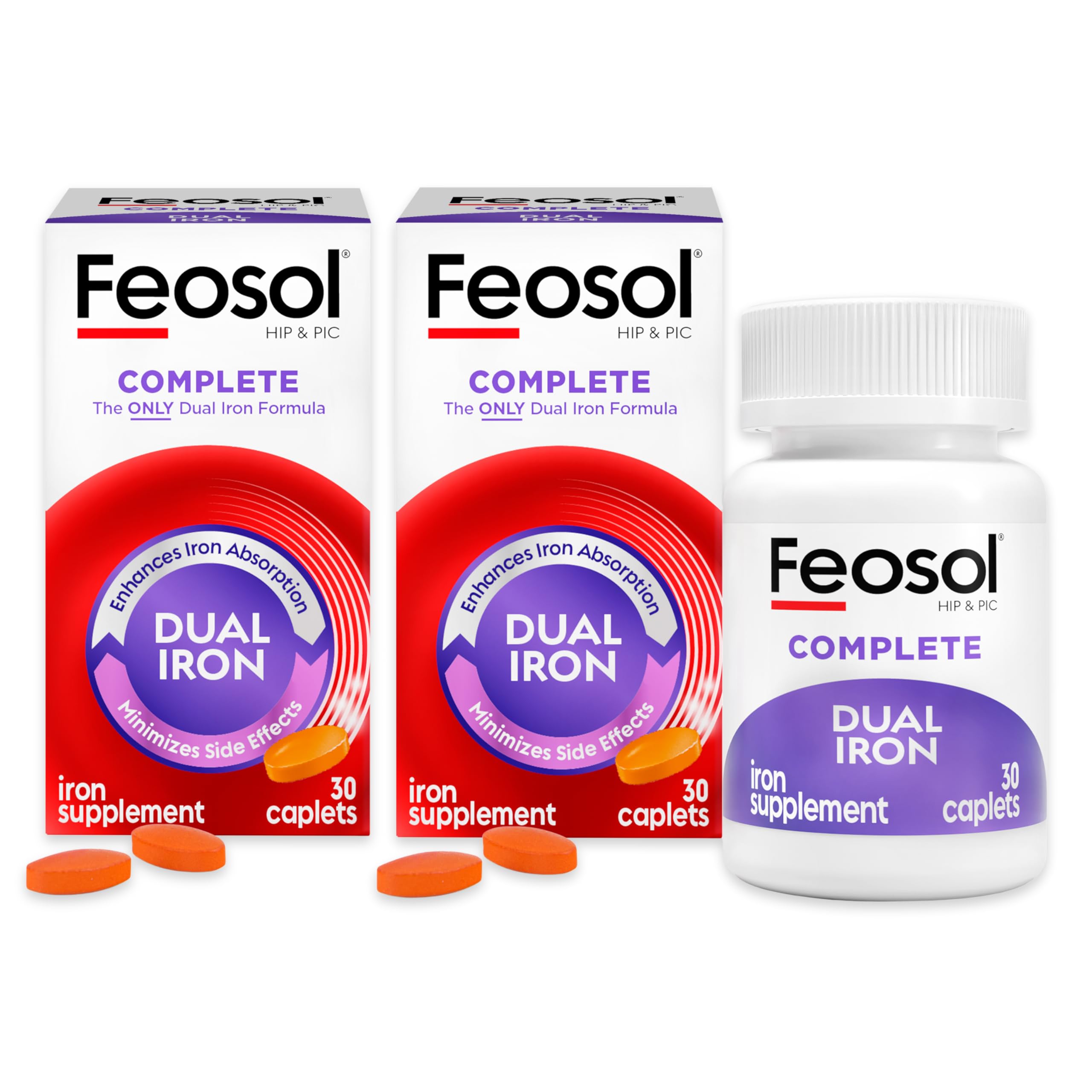 Feosol Complete Iron Tablet – 60 count