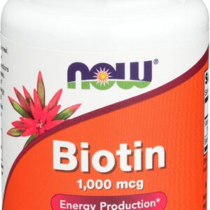 NOW Foods Biotin 1000 MCG Capsule – 100 capsules