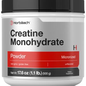 Horbäach Creatine monohydrate Powder – 1.1 lb