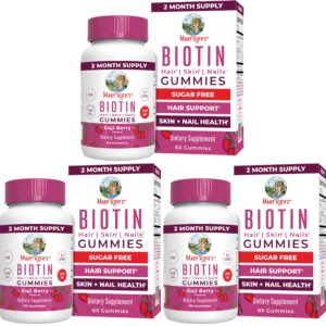 MaryRuth’s Hair Supplements 2,500 mcg Gummy – 60 count