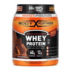 Body Fortress Super Advanced Whey Protein Powder – 1.78 lbs