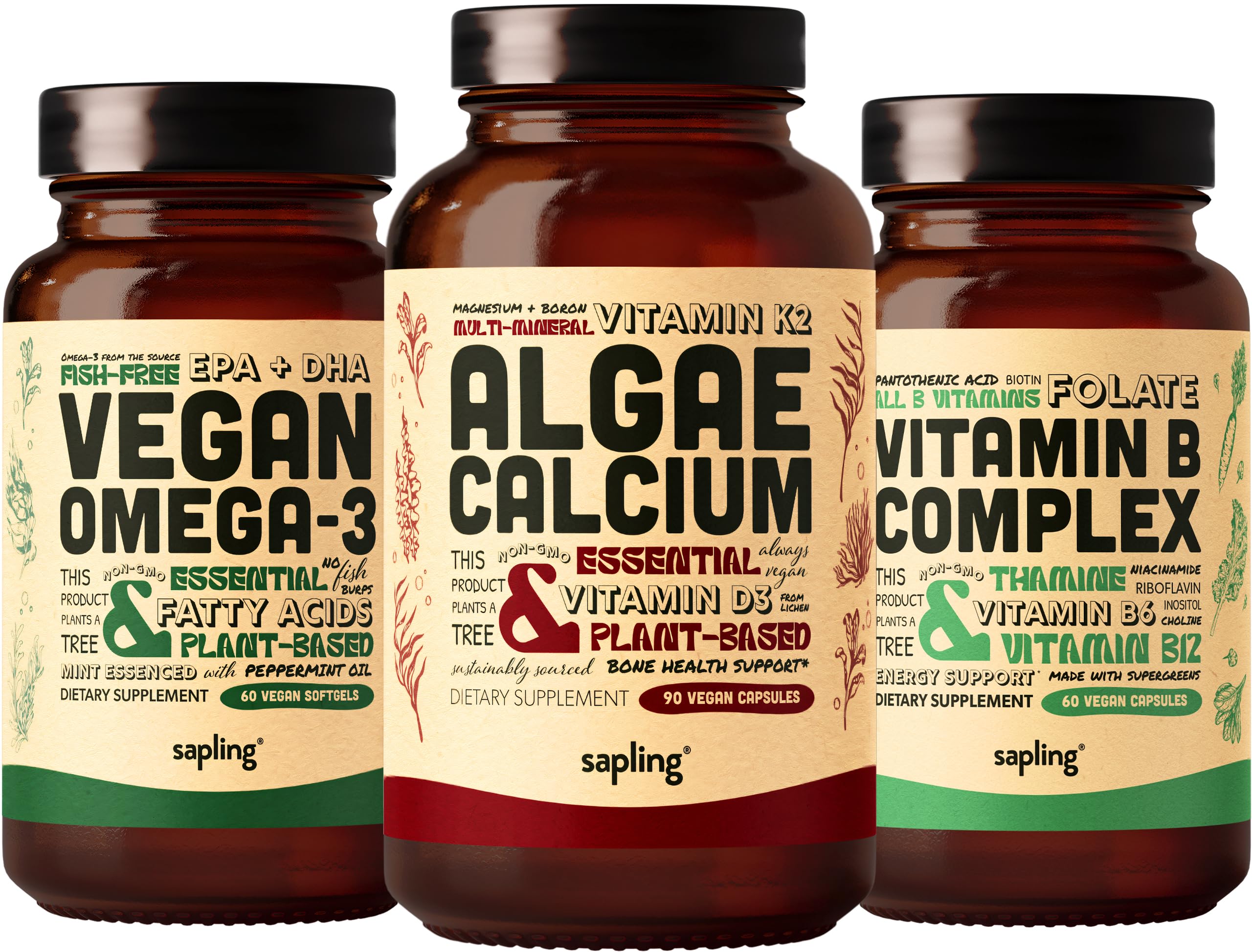 Algae Calcium & Vegan Algal omega-3