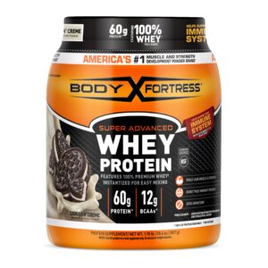 Body Fortress Super Advanced Whey Protein Powder – 1.78 lbs