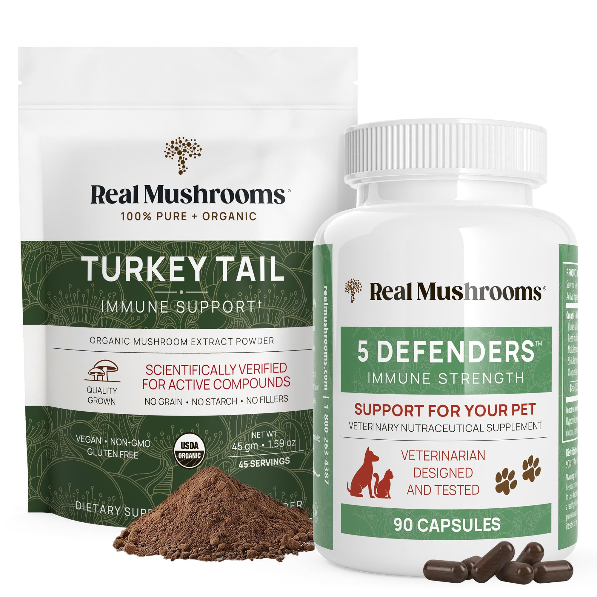 Mushroom Supplements Capsule – 45 servings
